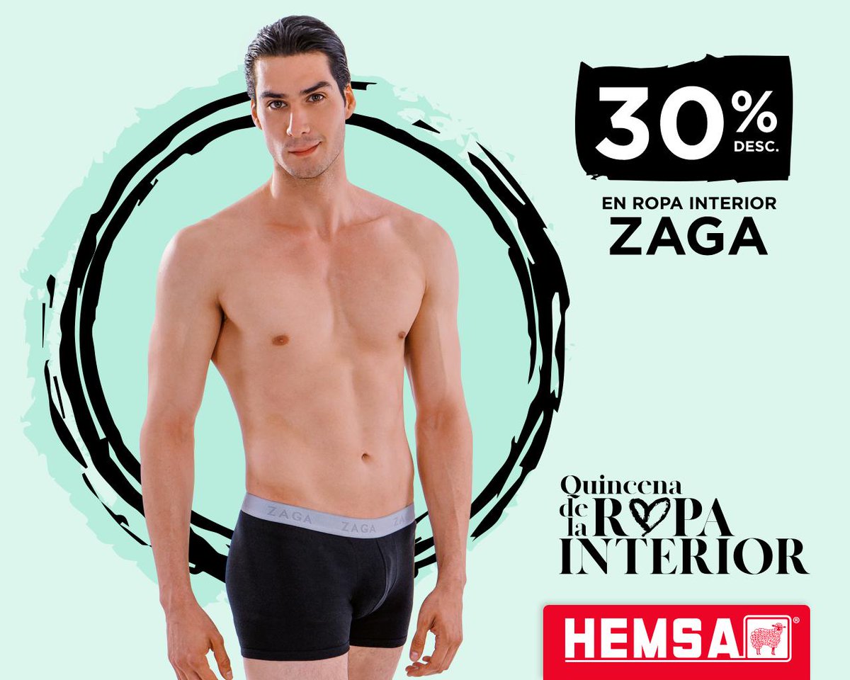 ropa interior zaga para hombre