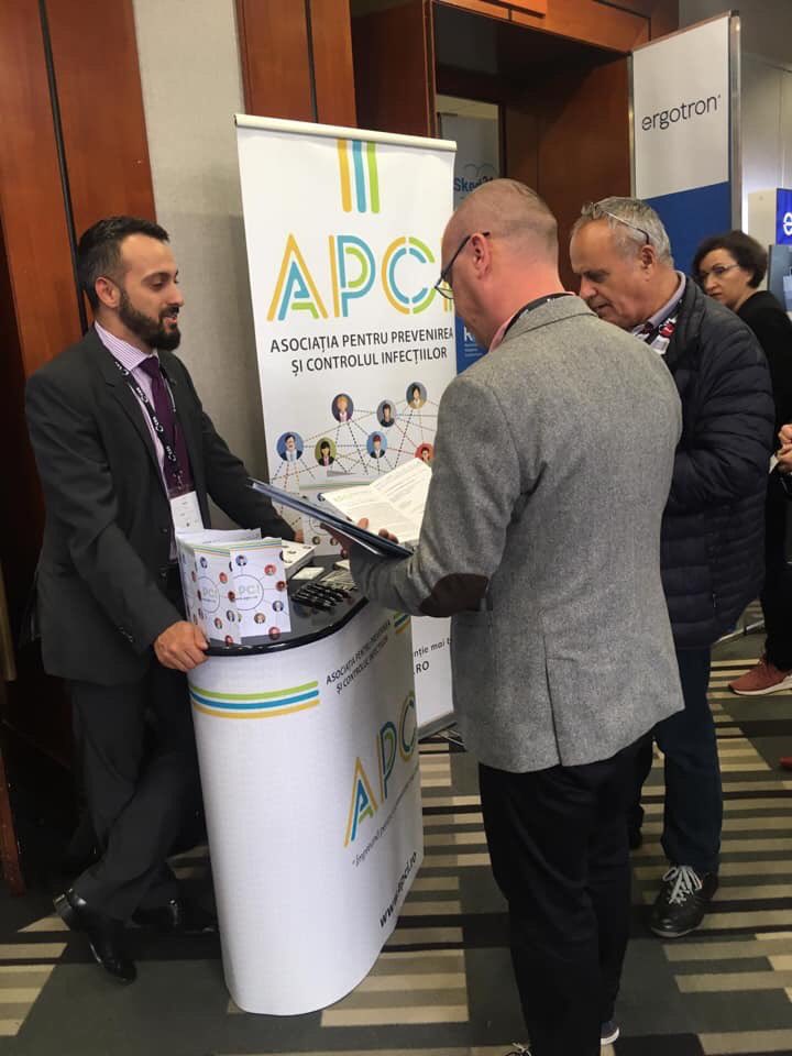 APCI - Asociatia pentru Prevenirea si Controlul Infectiilor prezentă la #ROHO2019 în postura de partener s-a bucurat de o prezență și un interes crescut din partea participanților la eveniment.
Ne-am bucurat de oameni frumoși, interesați și care vor să facă diferența.