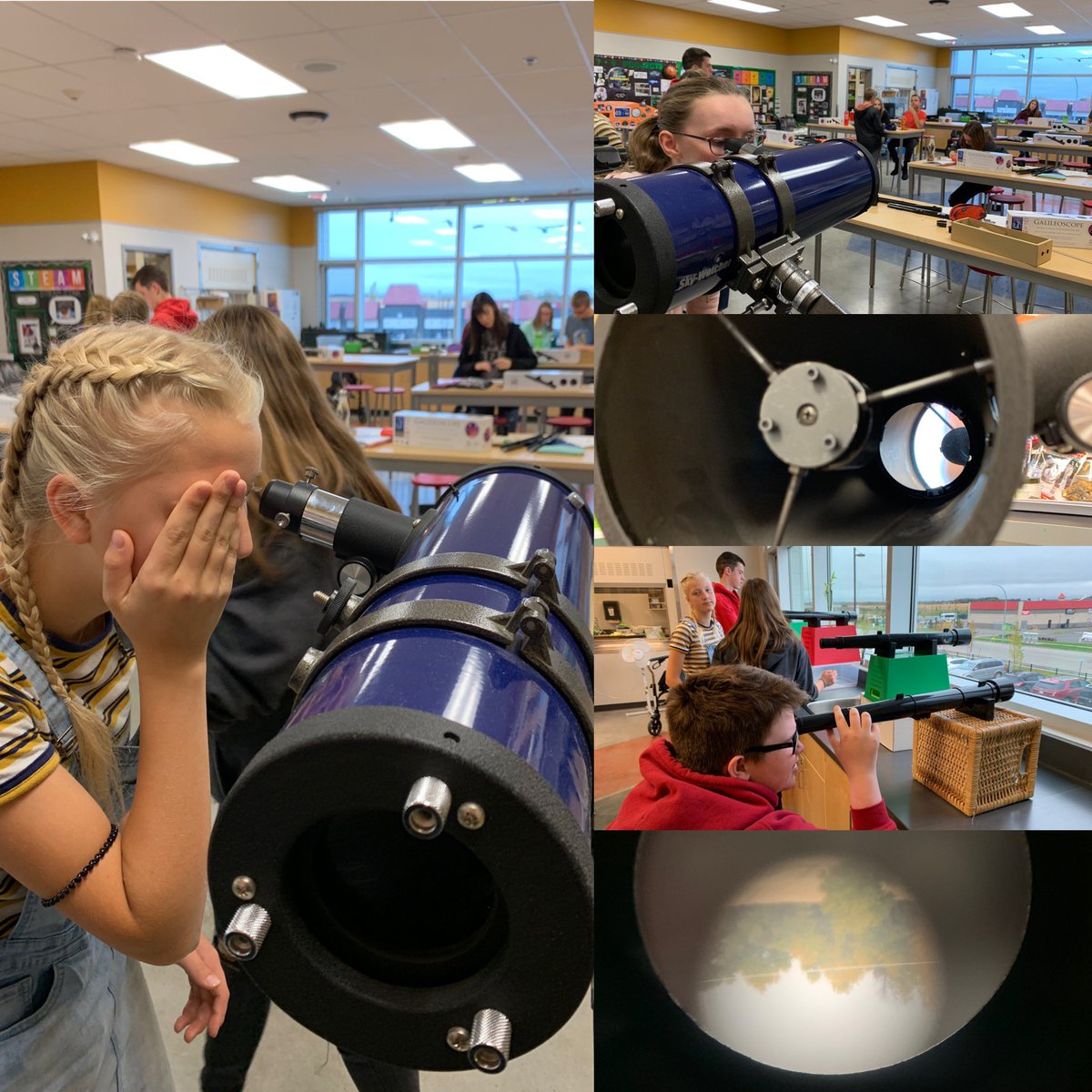 Amanda Green 🇨🇦 (@mmeamandagreen) on Twitter photo My Ss have been loving building telescopes & viewing the distant forrest. All of these were generously donated to my class just because I love #space! Thx MJB, <a href="/YEG_Science/">ASN: EDM</a> & <a href="/mrscmccord/">Crystal McCord</a>’s dad!
<a href="/SciGeekJulie/">Julie Arsenault</a> <a href="/csa_asc/">Canadian Space Agency</a> <a href="/NASAHubble/">Hubble</a> <a href="/CDNSpacegal/">Maria Nickel (she/her/elle)</a> <a href="/EcoleCVSchool/">École Champs Vallée</a> <a href="/BlackGldSchools/">Black Gold School Division 🇨🇦</a> My Ss have been loving building telescopes & viewing the distant forrest. All of these were generously donated to my class just because I love #space! Thx MJB, <a href="/YEG_Science/">ASN: EDM</a> & <a href="/mrscmccord/">Crystal McCord</a>’s dad!
<a href="/SciGeekJulie/">Julie Arsenault</a> <a href="/csa_asc/">Canadian Space Agency</a> <a href="/NASAHubble/">Hubble</a> <a href="/CDNSpacegal/">Maria Nickel (she/her/elle)</a> <a href="/EcoleCVSchool/">École Champs Vallée</a> <a href="/BlackGldSchools/">Black Gold School Division 🇨🇦</a>