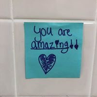 HigginsElem's tweet photo. E is for “Encourage Everyone” so we used Post-It notes to help with this... https://t.co/PReKSVAMGX