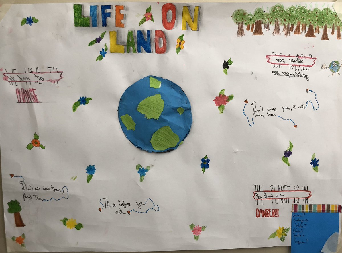andybastida's tweet photo. Help us support SDG 15 - Life on Land! We can all do something to help! #TeachSDGs #GoalsProject #Group57Inspires @gret https://t.co/1QytRD1wOt