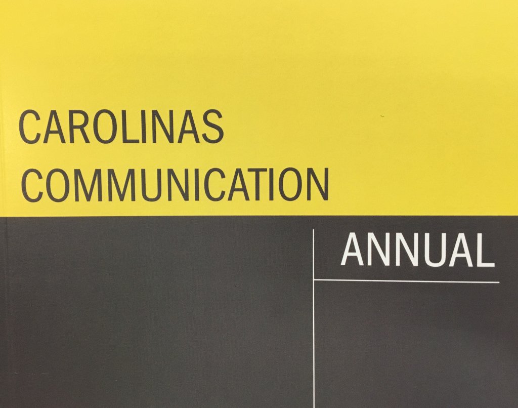 CCA publishes new edition of the Carolinas Communication Annual, Volume XXV carolinascommunication.org/2019/09/27/cca…