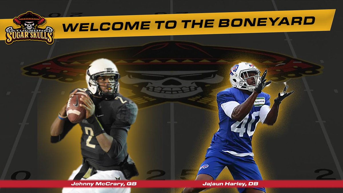 sugarskullsfb's tweet image. Welcome to The Boneyard Jajuan Harley (@jajuanmharley) and Johnny McCrary (@johnnymccrary2). See you soon. #TheBoneyard #SugarSkulls2020 💀🔥