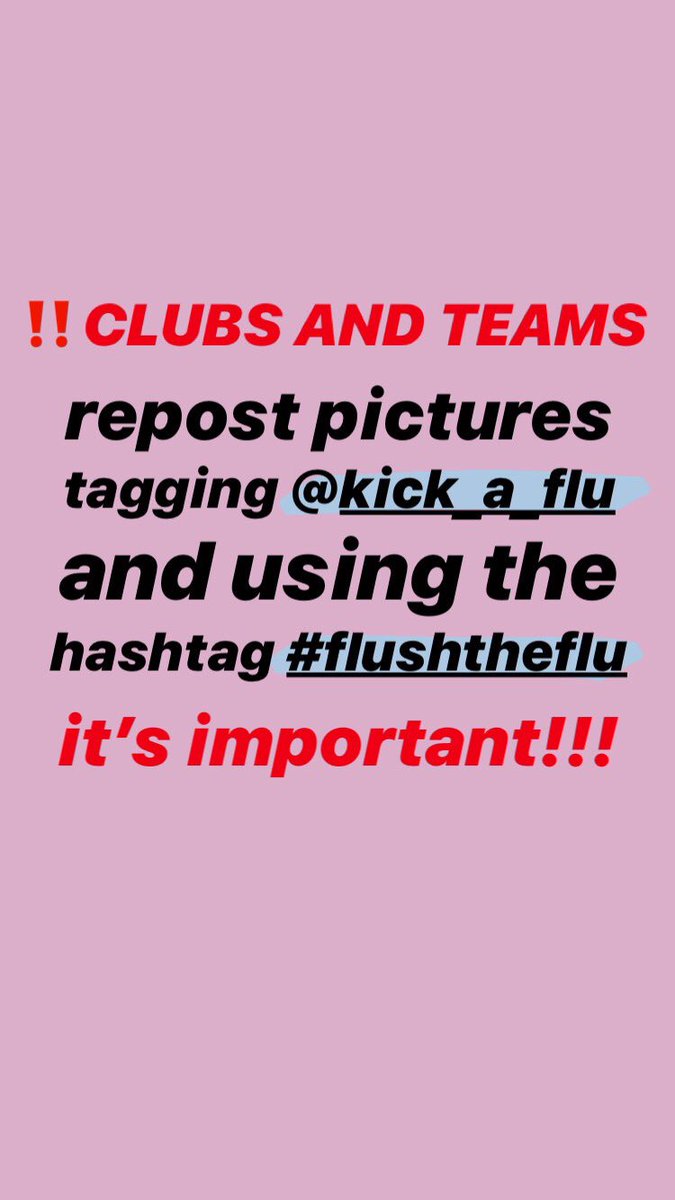 Kick a Flu (@kick_a_flu) on Twitter photo 