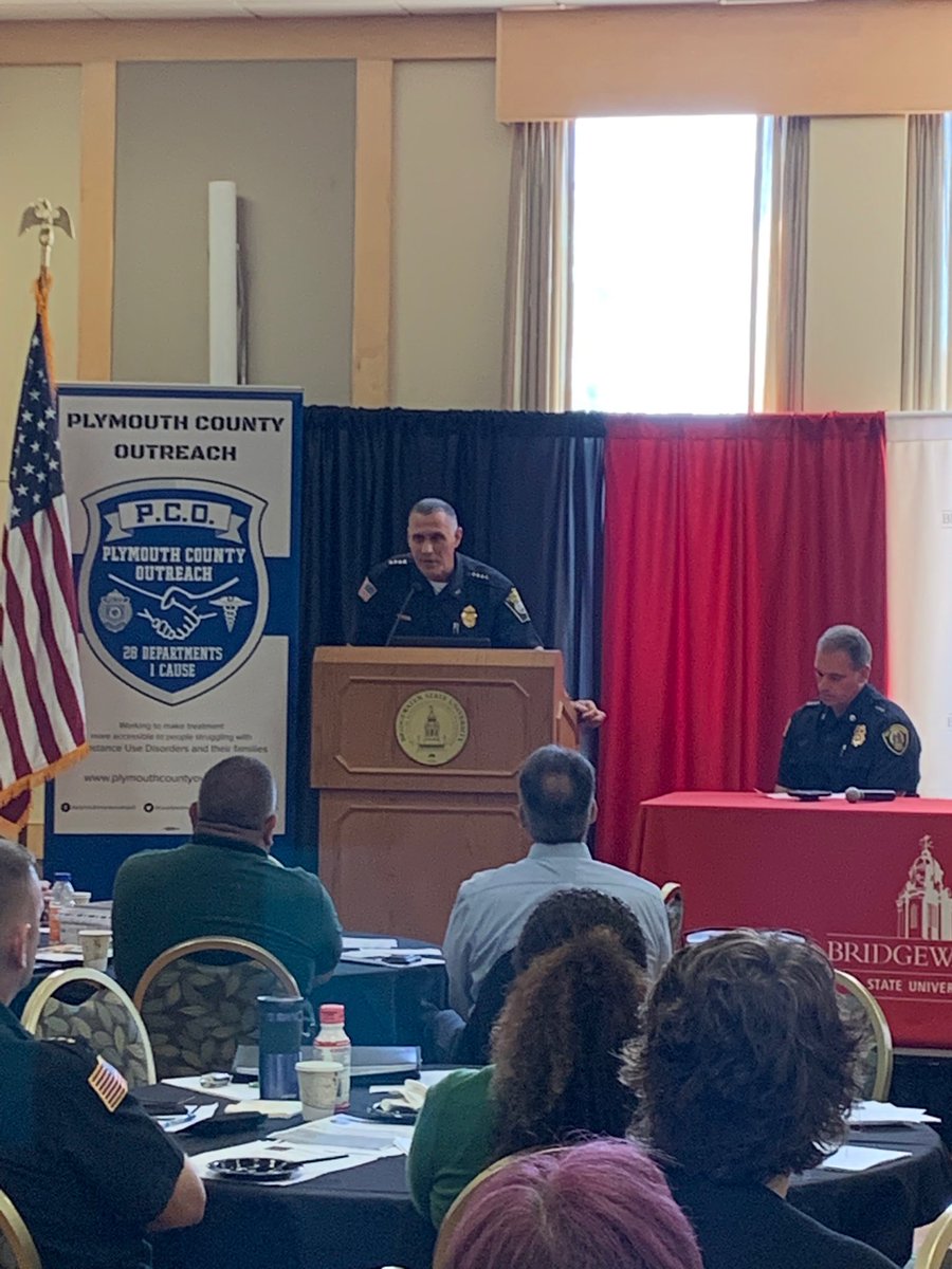 Plymouth_Police's tweet photo. Plymouth County Outreach Quarterly Meeting held at Bridgewater State University. https://t.co/4yGpCIRMVQ