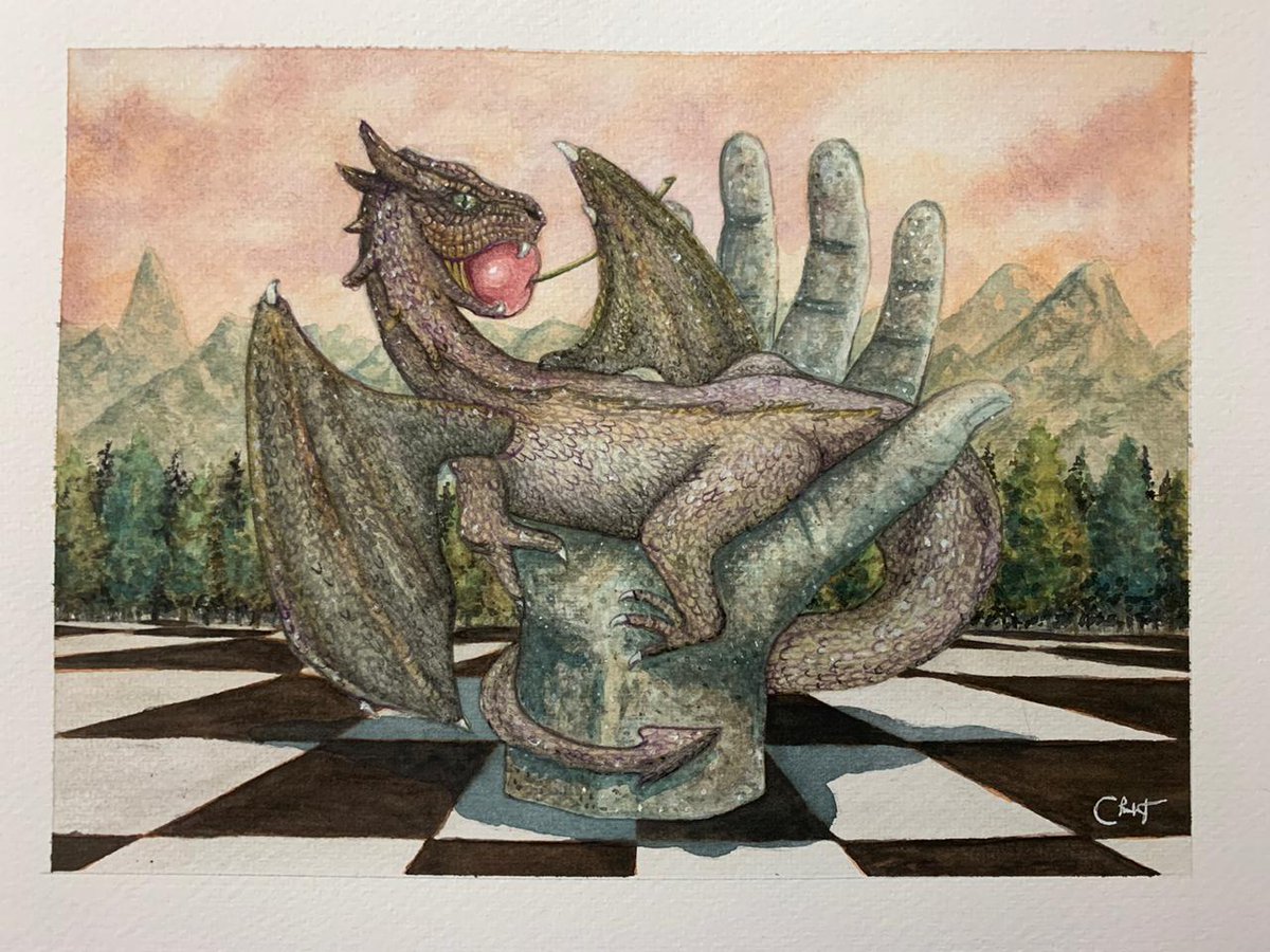 ChrisFernandoG's tweet photo. Proyecto terminado
https://t.co/yBwZ0JVyNl
https://t.co/UxApO10KJj
"Honesty saves everyone's time"
#dragon #watercolor
#watercolorpainting #chess #art #mexicanartist #acuarela #aquarelle #hand #stonehand https://t.co/3Xs8TDiwsT
