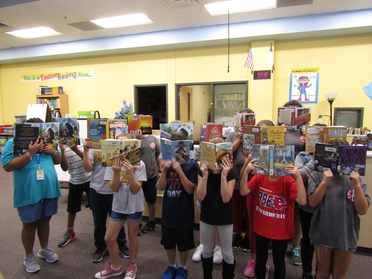 BensBranchElem's tweet photo. Our Secret Society of Readers met today to discuss books during their lunch time.  #secretsociety #kidsdeserveit #NCISD #bbechat https://t.co/LPr6E5ZMRO