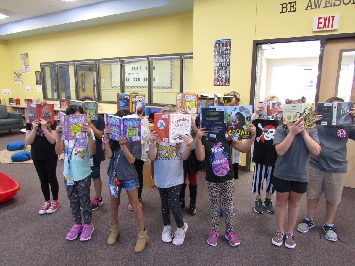 BensBranchElem's tweet photo. Our Secret Society of Readers met today to discuss books during their lunch time.  #secretsociety #kidsdeserveit #NCISD #bbechat https://t.co/LPr6E5ZMRO