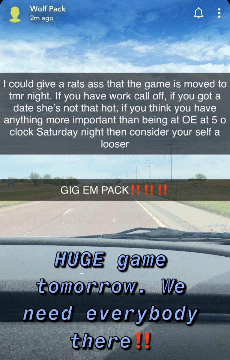 Barstool_OE's tweet photo. show up and show out‼️‼️‼️#rollpackroll https://t.co/TRU79XlUGm