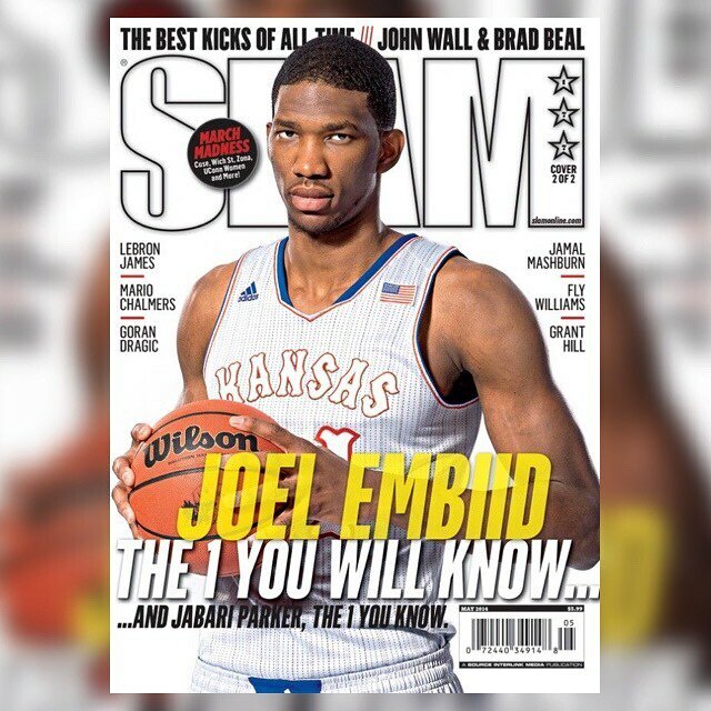 everydamnslam's tweet photo. 177a. #joelembiid alternate cover (Jabari Parker) #slam #myslam #slammagazine #76ers #philadelphia76ers #sixers #sixersnation #theprocess #kansasjayhawks #jayhawks #kujayhawks #jayhawknation https://t.co/B4m1PaMILb https://t.co/3E6WPQIMow