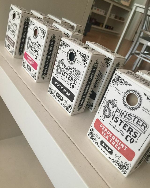 PostScriptOK's tweet image. Love these soaps from @spinstersistersco! #gifts ift.tt/2lLT3aS