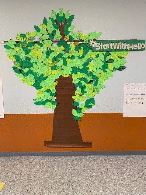 MissEmilySW's tweet image. Love what our KLS community created on the last day of #startwithhello Call to Action week! Looking forward to an amazing year filled with inclusion activities @sandyhook @KLSTornados