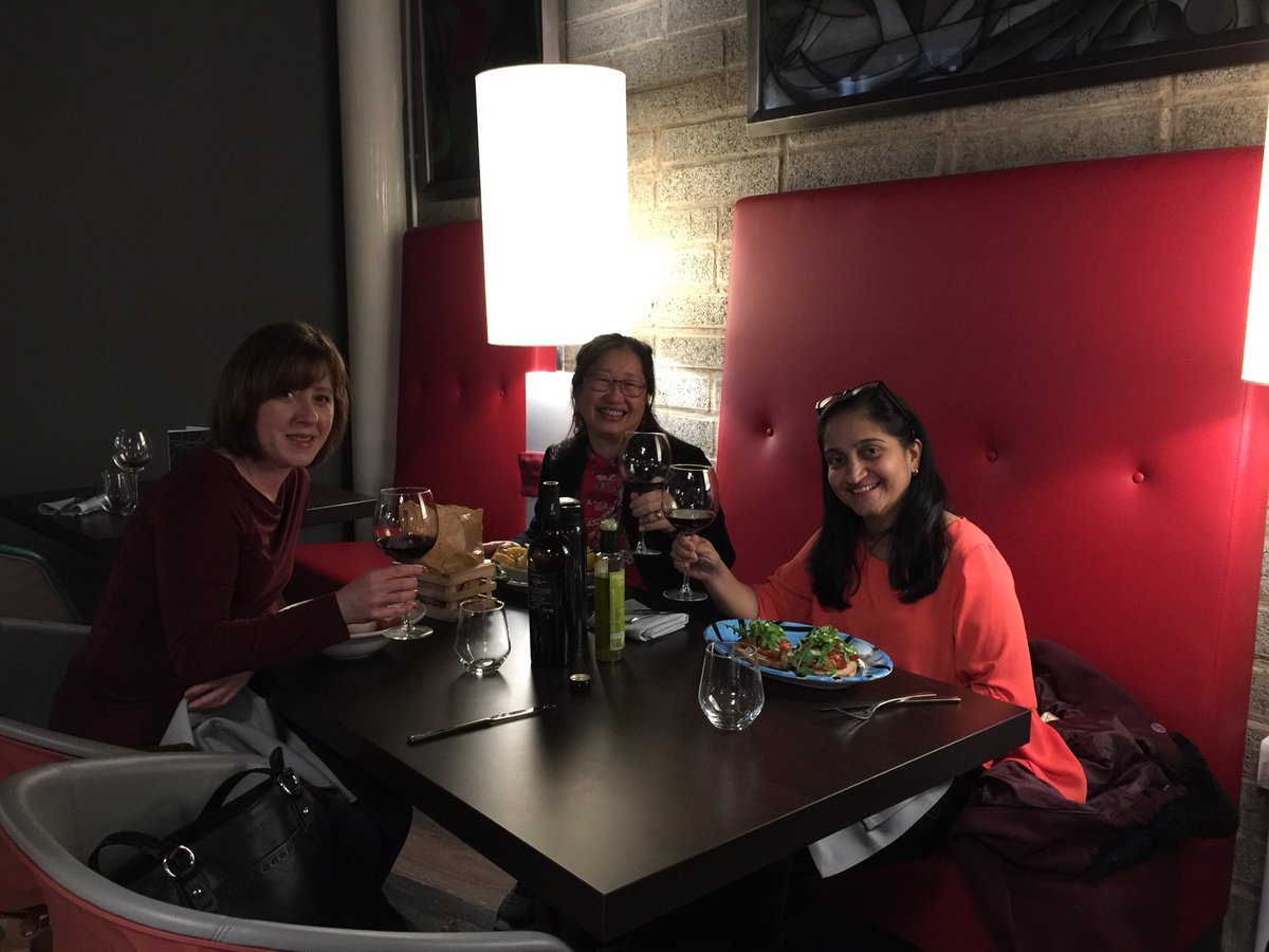DrJacintaTan's tweet photo. Chilling post-conference with the lovely Kavitha and Catherin Ayres - amazing conference, fantastic organisation, job well done!! 👍 @rcpsychcap #capfac19 @AlkaSashin https://t.co/1px2eCjqye