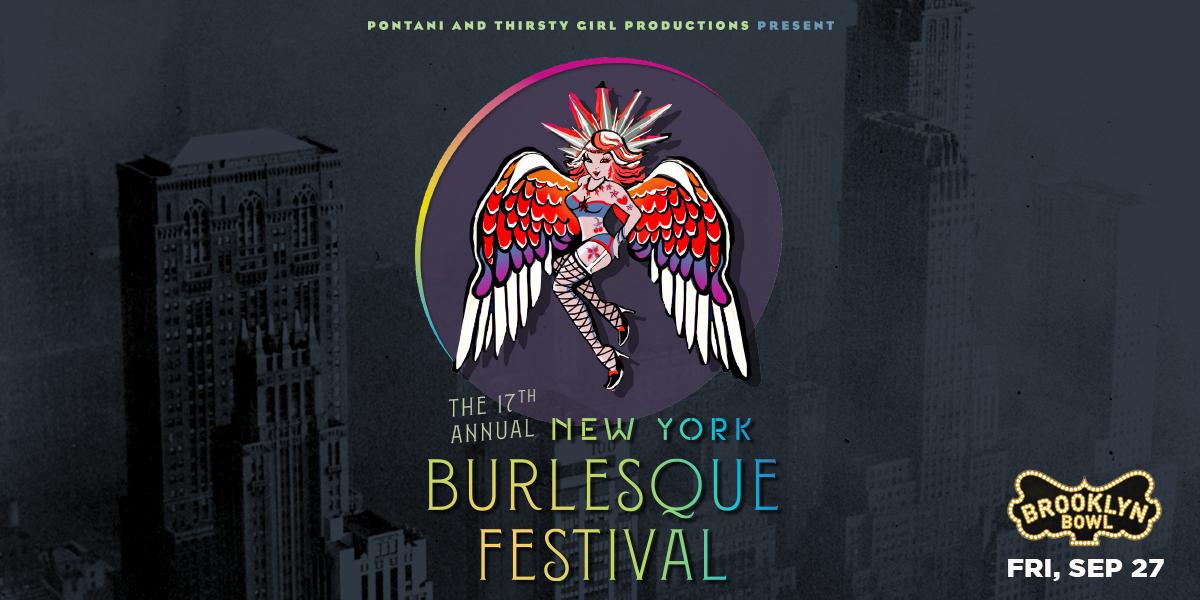brooklynbowl's tweet image. #TONIGHT Kick-off @nyburlesquefest w/ a night full of sequins, feathers, and sultry moves! Get tickets to their Premiere party, presented by #Pontani and #ThirstyGirlProductions, now--&amp;gt;&amp;gt; bkbwl.co/QTQ