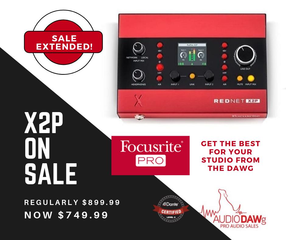 AudioDAWgTX's tweet image. Another Focusrite Pro deal has been extended.
The Dawg&apos;s got everything REDNET! 972.759.1131

audiodawg.com/product/focusr…

#RednetX2P
#ProAudioGear
#prorecording
#recordingstudio