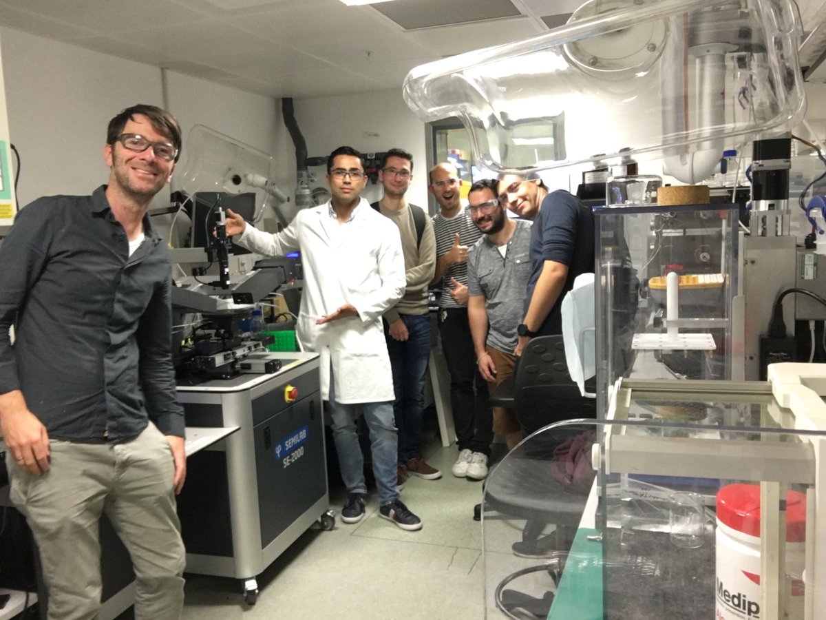 A big thank you to Attila from <a href="/Semilabzrt/">Semilab</a> for a further upgrade to our ellipsometry suite.