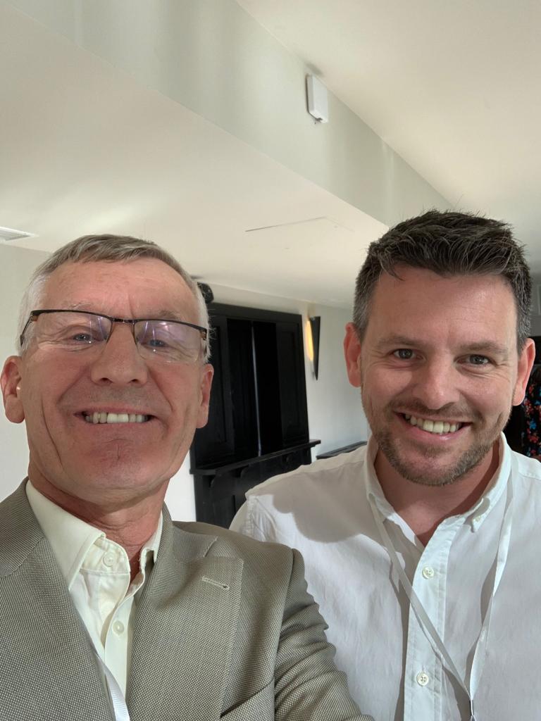 JMPhotoDub's tweet photo. When #Networking yields great friends. @TalkBackIreland and I at @TheNetSummit #TheNetworkingSummit #DrivingImpact https://t.co/cVD0OUGGuX