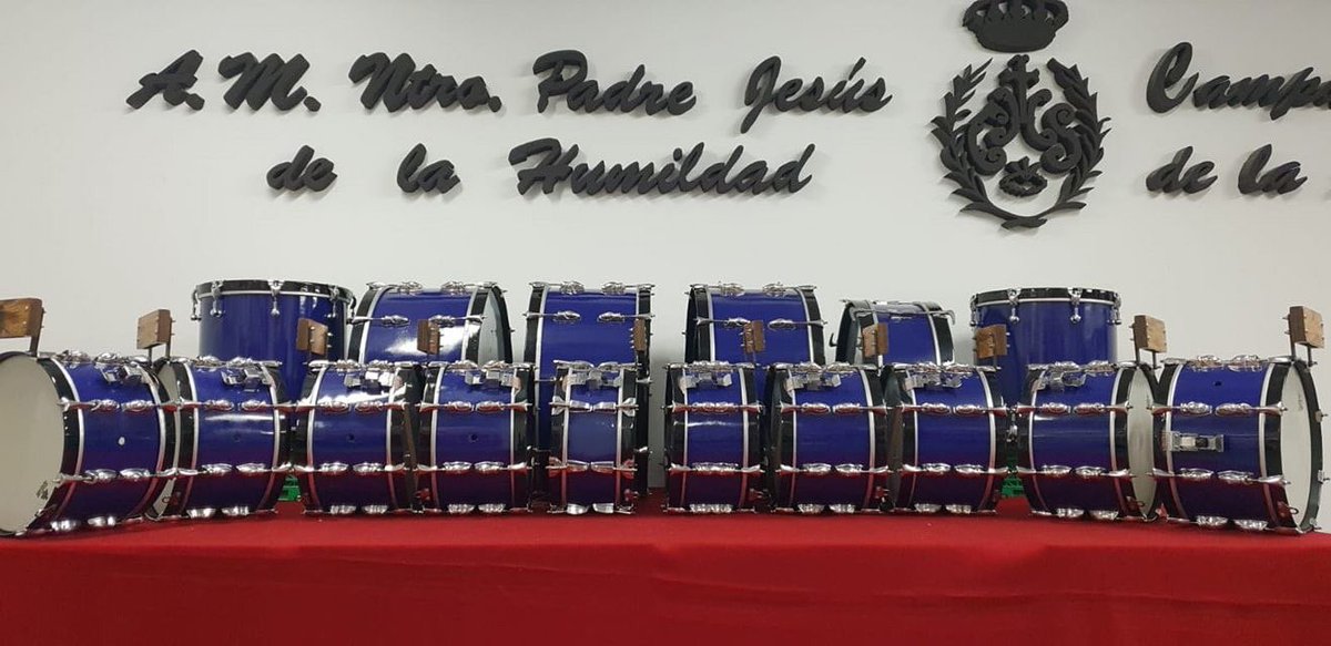 HumildadSM's tweet photo. Primera semana de ensayos superada y con buena nota.

Dijimos que habría novedades y así está siendo. Os presentamos la imagen que presentan los instrumentos restaurados para que la percusión siga sonando fino y exquisito.

La imagen también importa. 
#QueSueneLaHumildad https://t.co/M9WVTthIZO