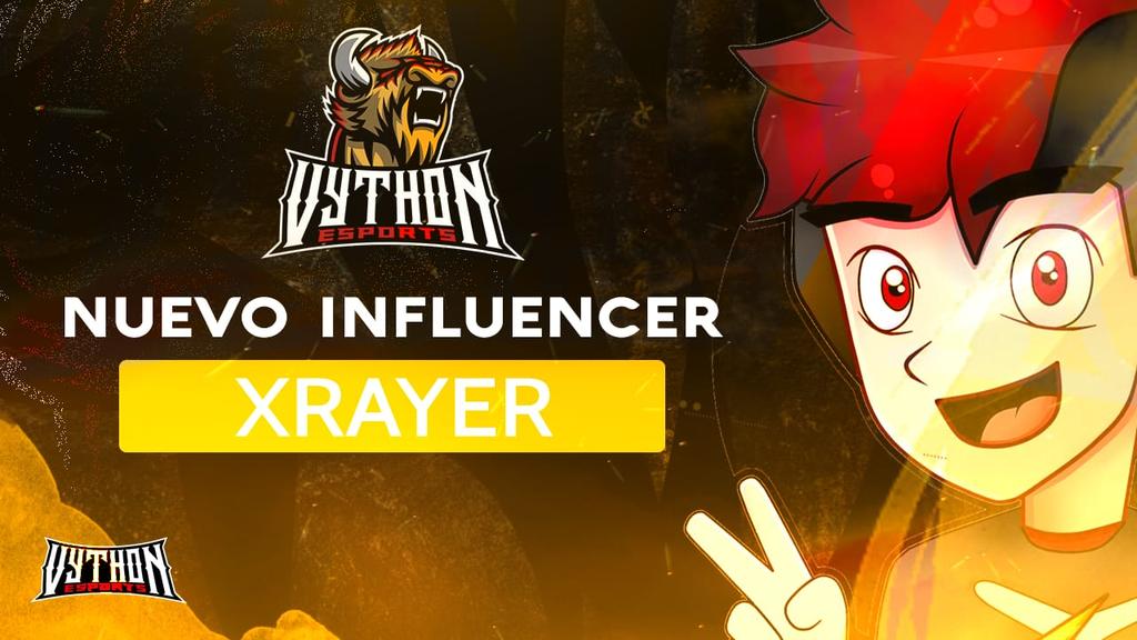 VythonEsports's tweet image. NUEVO INFLUENCER !!!! 

Hoy tenemos el honor de poder daros a conocer nuestro nuevo proyecto junto a él youtuber/streamer @XRayerX_ 

🐦 @XRayerX_ 
📺 youtube.com/channel/UCu66B…

#AllWithVython