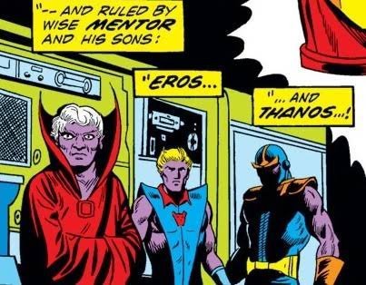 alelordeme's tweet image. #ALars, ahora con el nombre de #Mentor repobló Titán, y creó la raza conocida como los Eternos de Titán. Junto a Sui San tuvieron dos hijos: Eros y, alguien conocido por todos nosotros, #Thanos, quien parecía tener el gen de los desviantes por su piel grisácea y cuerpo poderoso