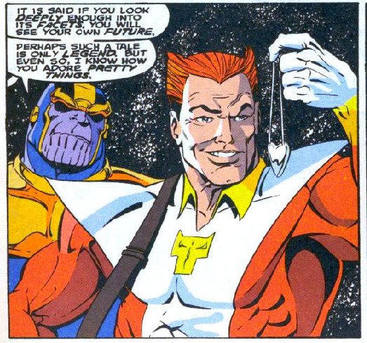 alelordeme's tweet image. #ALars, ahora con el nombre de #Mentor repobló Titán, y creó la raza conocida como los Eternos de Titán. Junto a Sui San tuvieron dos hijos: Eros y, alguien conocido por todos nosotros, #Thanos, quien parecía tener el gen de los desviantes por su piel grisácea y cuerpo poderoso