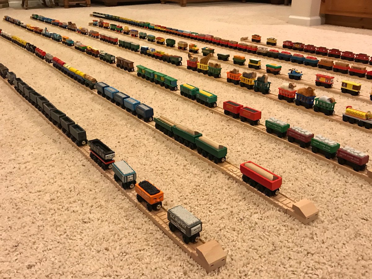 my thomas wooden railway collection