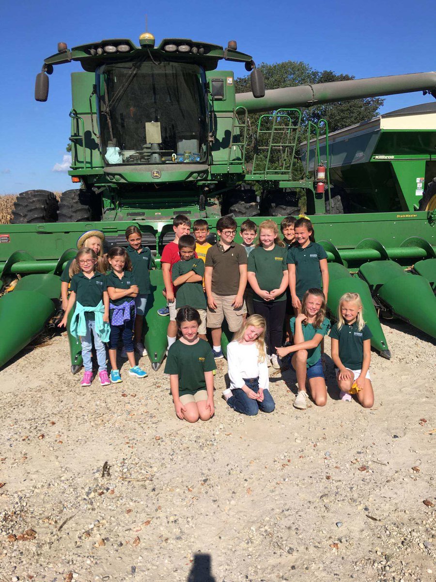 BroadwaterESVA's tweet photo. Grade 3 attended the 22nd Annual Accomack County Farm Tour Day on September 24th. It was held at the Duncan Farms in New Church owned by Bruce and Debbie Holland. The program aims to educate children about the agriculture in Accomack County. https://t.co/N8v6FLIM57
