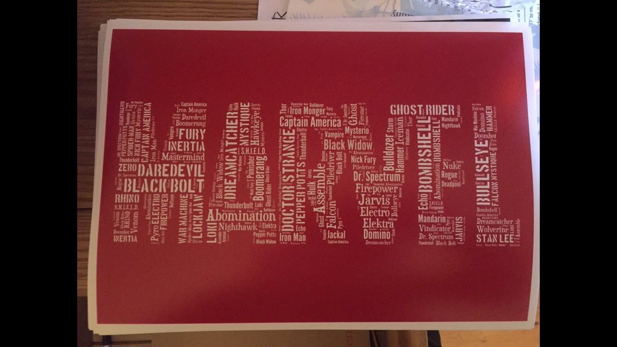 Who’s a Marvel fan...?
I’m giving one of these prints to a follower at 11pm Saturday night.
To enter;
🚨Follow me
🚨Retweet this
🚨Comment which print you want👌
Cheers guys!