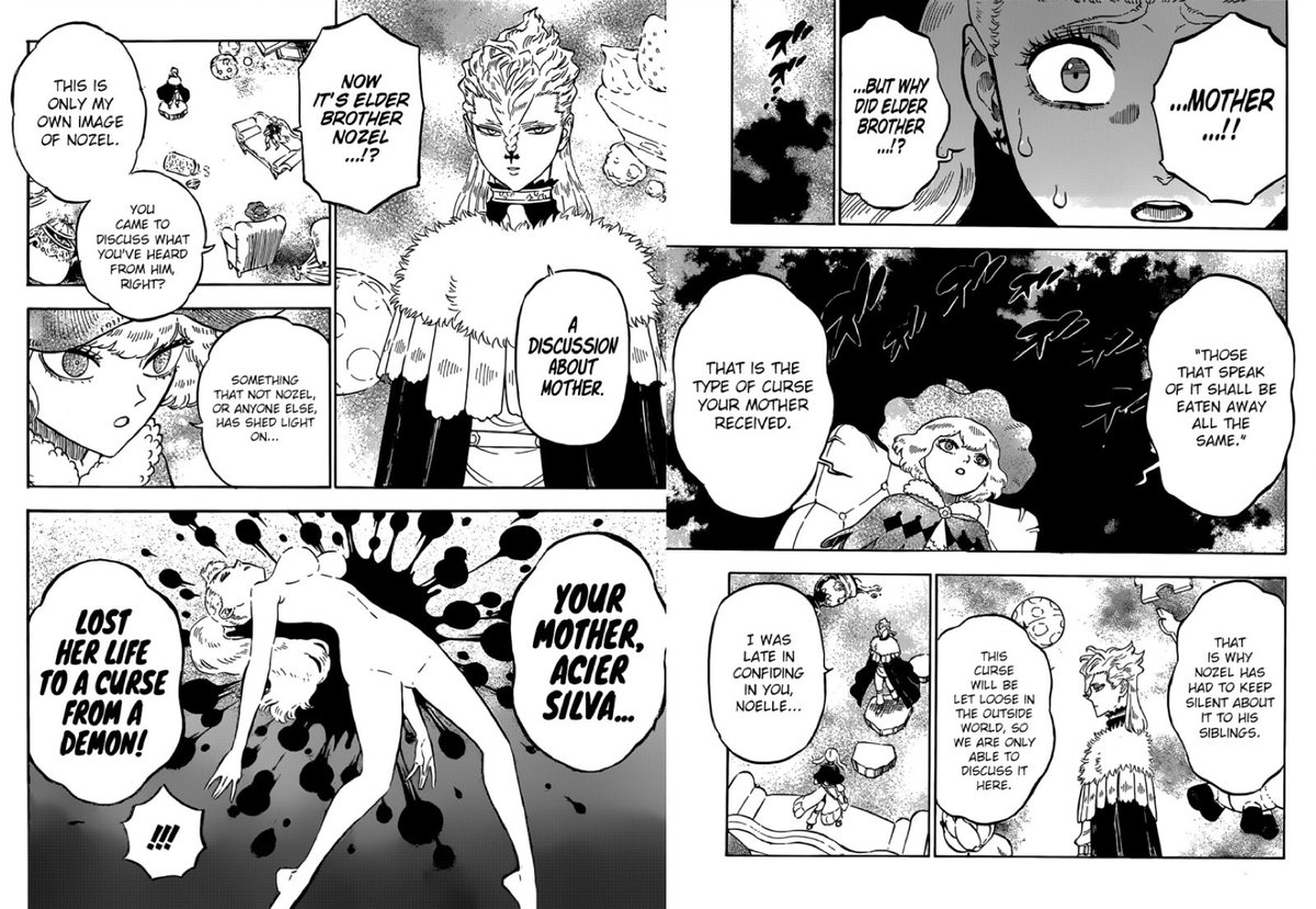 So I completed the third collaboration between Black Clover and Chainsaw- Man. <<Makima & Noelle Silva>> : r/BlackClover