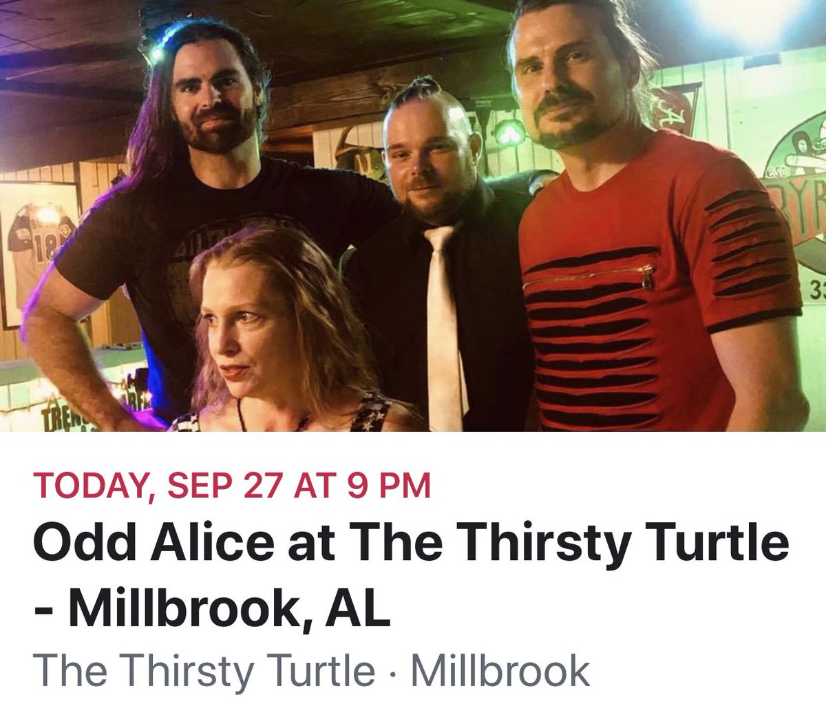 OddAliceBand's tweet photo. #oddalice #oddaliceband https://t.co/EdQrWe0rQg