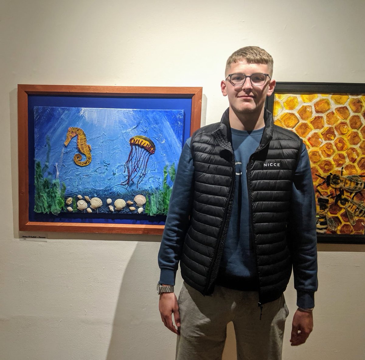 Taispeántas ár ndaltaí.  Táimid chomh bródúil astú!  Our pupils’ exhibition, we are so proud of you all!