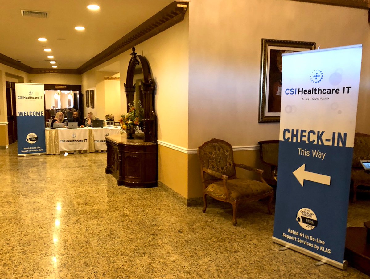 CSICompanies's tweet photo. While #NationalHealthITWeek is winding down, we’re fueling up for a major Go-Live kicking off today! https://t.co/J3gZ5yFsfR