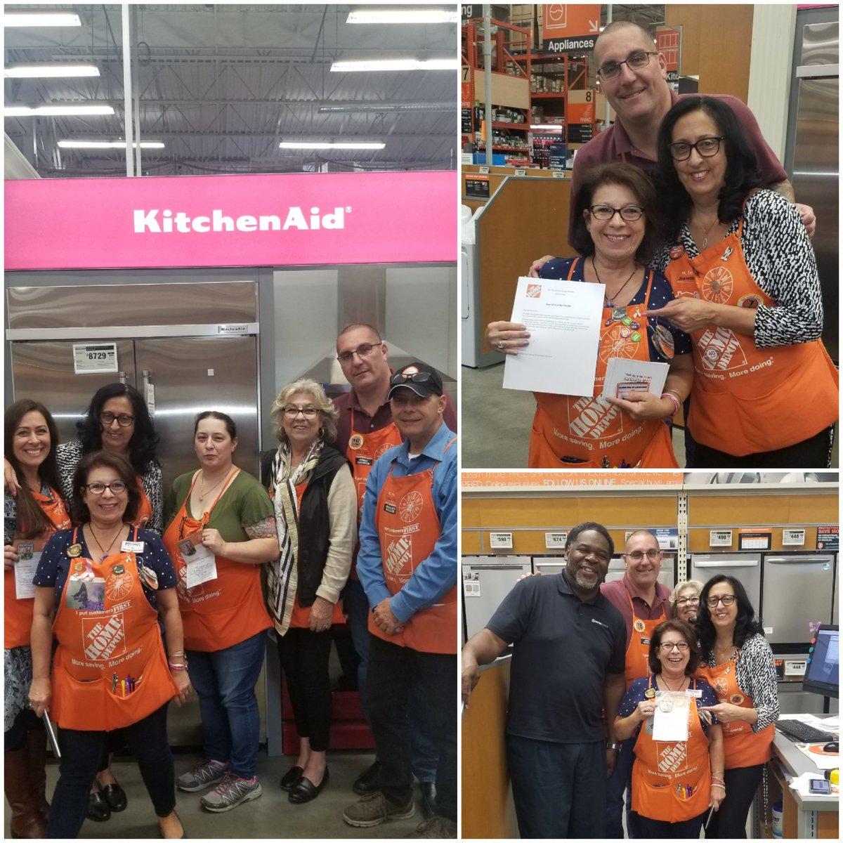 Greg (@hdgregc) on Twitter photo Great training day with Jeanette and recognition to some of our AWESOME specialists. Louise, Luisa and Liz.
Thank you for all you do each and everyday. <a href="/JARRIN15/">Jeanette Arrington</a> <a href="/BelmontePaul/">Paul</a> @mespo2013 <a href="/localita39/">Marlene Mejias</a> <a href="/ajsmama118/">amanda</a> <a href="/PatchogueD/">Patchogue Home Depot</a> <a href="/DebazzDeb/">Deb</a> Great training day with Jeanette and recognition to some of our AWESOME specialists. Louise, Luisa and Liz.
Thank you for all you do each and everyday. <a href="/JARRIN15/">Jeanette Arrington</a> <a href="/BelmontePaul/">Paul</a> @mespo2013 <a href="/localita39/">Marlene Mejias</a> <a href="/ajsmama118/">amanda</a> <a href="/PatchogueD/">Patchogue Home Depot</a> <a href="/DebazzDeb/">Deb</a>