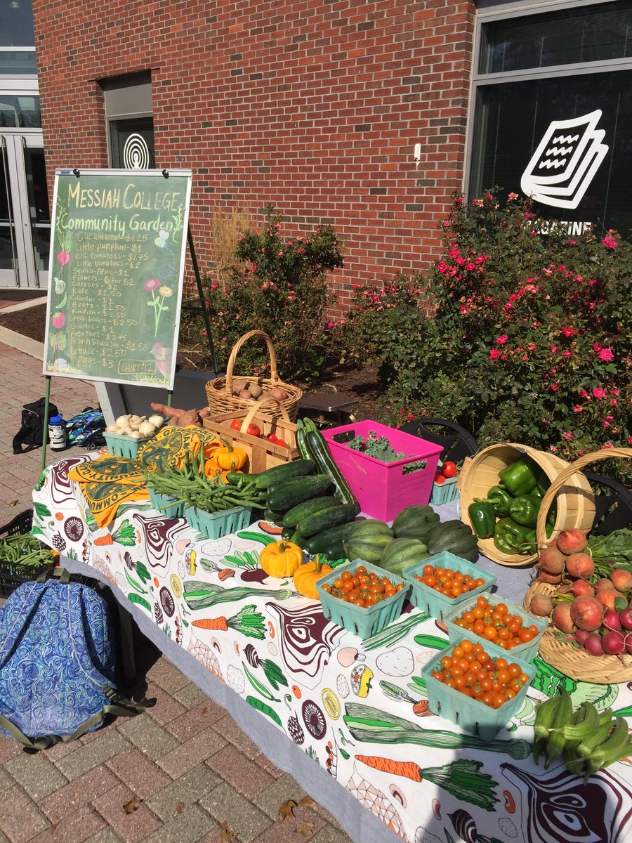 SunCoffeeRoast's tweet photo. Messiah Sustainability day!! https://t.co/eJC2yVe8ua