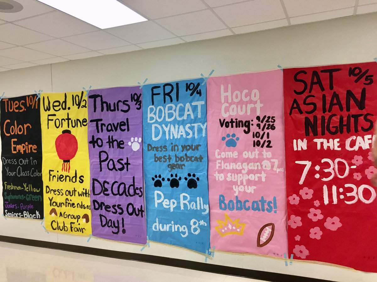 WestBrowardHigh's tweet photo. Homecoming 2019 week will start on Tuesday, October 1st.  The theme is “Asian Nights”.  Please participate and dress appropriately according to the Student Code of Conduct.@WBHS_PTSA @wbhssga https://t.co/zK16WT0pvW