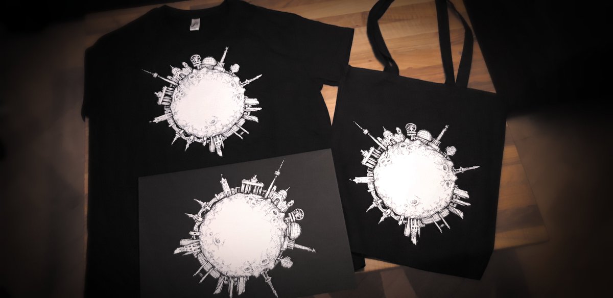 akzynth's tweet photo. NEW : The Planet #Berlin🌑 #TShirts #Bags #Posters #ScreenPrint https://t.co/UDFm3bY6Vs