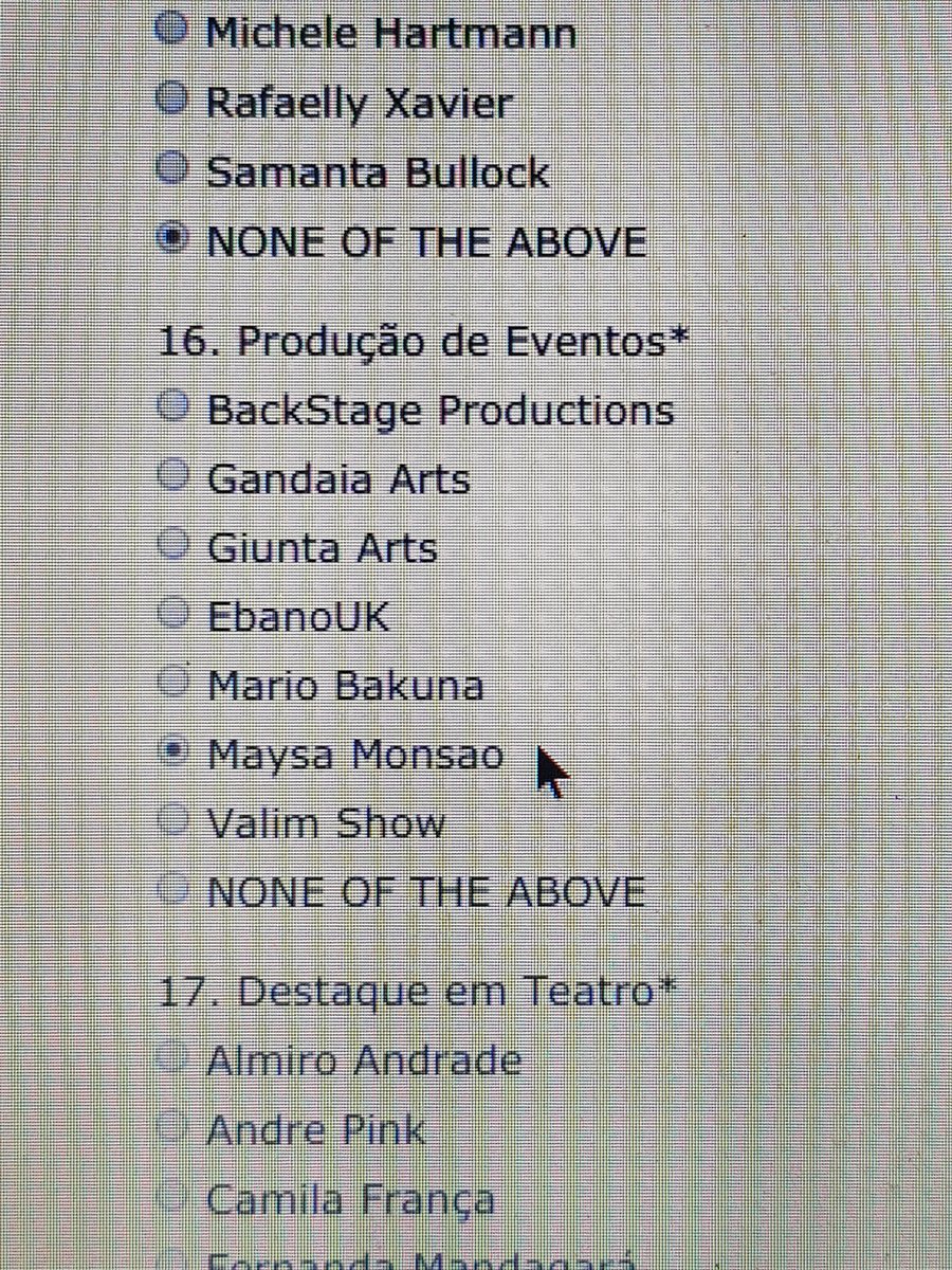 maysamoncao's tweet image. If you vote, I win. #focusbrasilawards
#producaodeeventos
You have till the 13th. Click on the link

tinyurl.com/y4lhzcsy