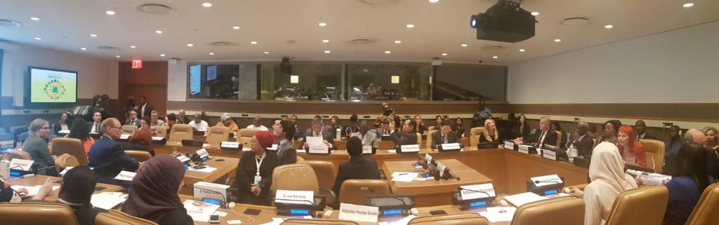r_gopalan's tweet photo. Starting now #UNGA #innovation #innovativefinance 4 #health @SLUNMission @UAEMissionToUN with #oneWASHfund presented by @JemilahMahmood @ifrc &amp; @AmineHillal @isdb_group #endcholera in @OIC_OCI member states https://t.co/Ldng2T8Wyx