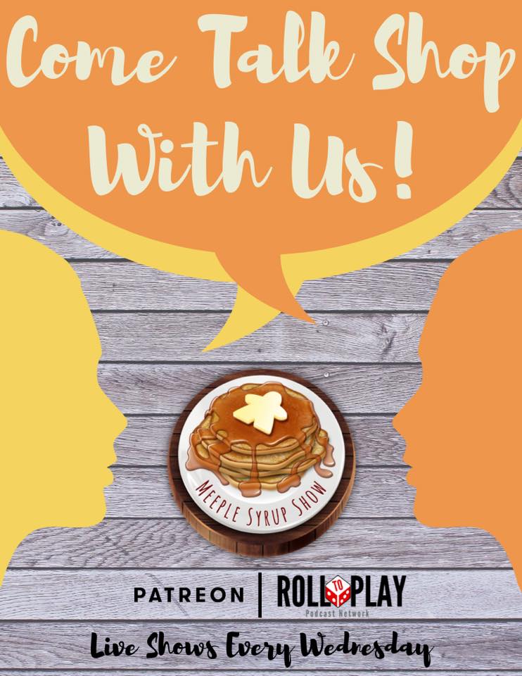 We’re streaming live from <a href="/protoTO_/">ProtoTO</a>! Tune into the <a href="/MeepleSyrup/">Meeple Syrup</a> show tonight for our kickoff as we talk about the designs in the designer showcase. Catch us live this Saturday and Sunday for talking shop, design help, guests and play testing tips, tricks, and advice.