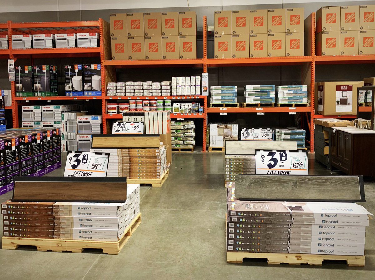 Frank_THD's tweet photo. Driving Sales in Flooring LifeProof Vinyl Plank &amp; Tile Sold Only @TheHomeDepot @HDJoanna @MikeFloresHD @deborah_bonanno https://t.co/Fu2bJlafge