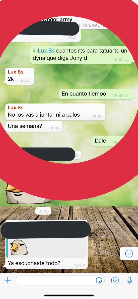 Jony_D_FL's tweet photo. AYUDENME CON 2000 RTS en una semana para que @Lux_xitta se haga un tatuaje de dyna que diga Jony d

Porfaaaaaaaaa https://t.co/jyTMMhAQTQ