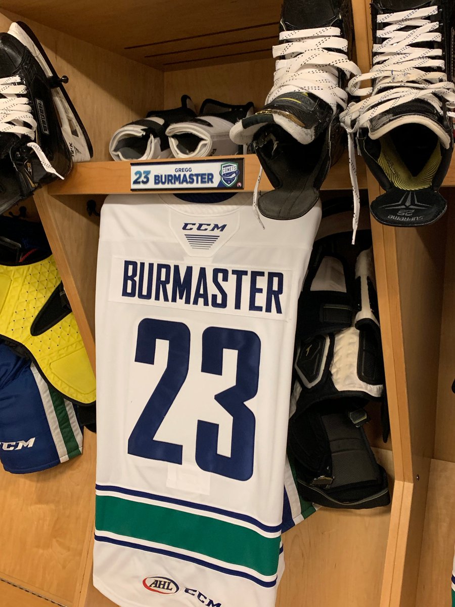 UticaComets's tweet photo. The walk from the @UCMensHockey locker room might be short but it certainly wasn’t easy. Congratulations @burms20! https://t.co/IkPaPByyLT