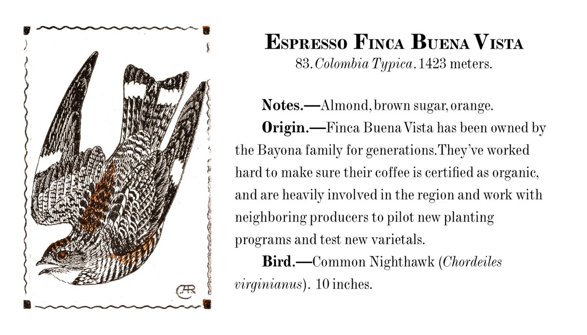 RedstartRoaster's tweet image. It's here! We'd like to thank our friends over at @thevandalpgh for lending their cafe and taste buds to the development of our first bird-friendly espresso!