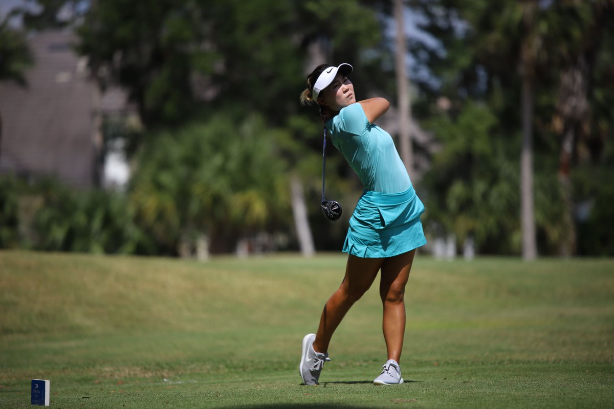 Round 1 ✔️ Happy to open with a 4-under in Longwood🌴 #IOAClassic #Road2LPGA