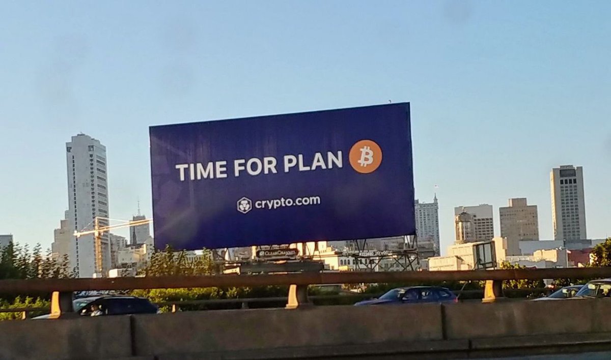 Anthony Pompliano 🌪 (@apompliano) on Twitter photo This is pretty savage advertising from <a href="/cryptocom/">Crypto.com</a>.
Letting the people know there is another option 🔥 This is pretty savage advertising from <a href="/cryptocom/">Crypto.com</a>.
Letting the people know there is another option 🔥