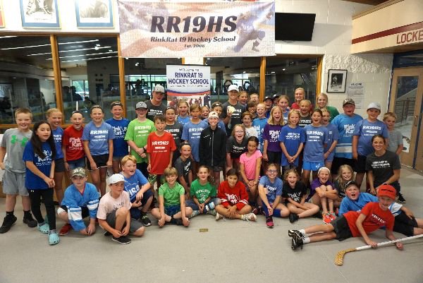 RinkRat19HS's tweet photo. 204 kids from across US and Canada, plus we had our first ever campers from Missouri and Texas!  12th year of camp was a blast!  Read the 2019 recap here:  https://t.co/8TJnvtVoOO https://t.co/XNGj51DA0c