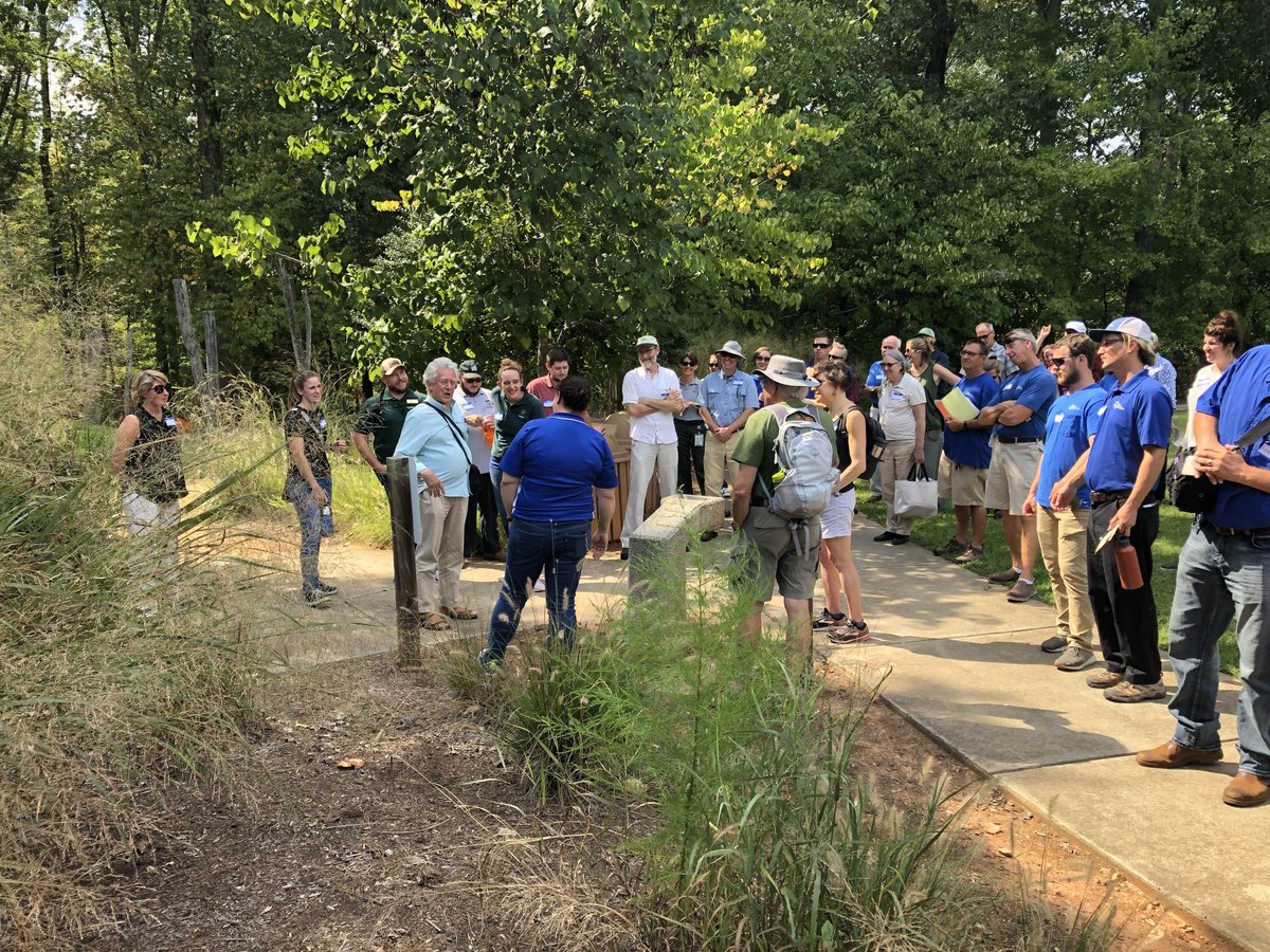 TriangleLand's tweet photo. Great day for a workshop with @WakeNature at the amazing White Deer Park in Garner! https://t.co/6vUsGBNk3P