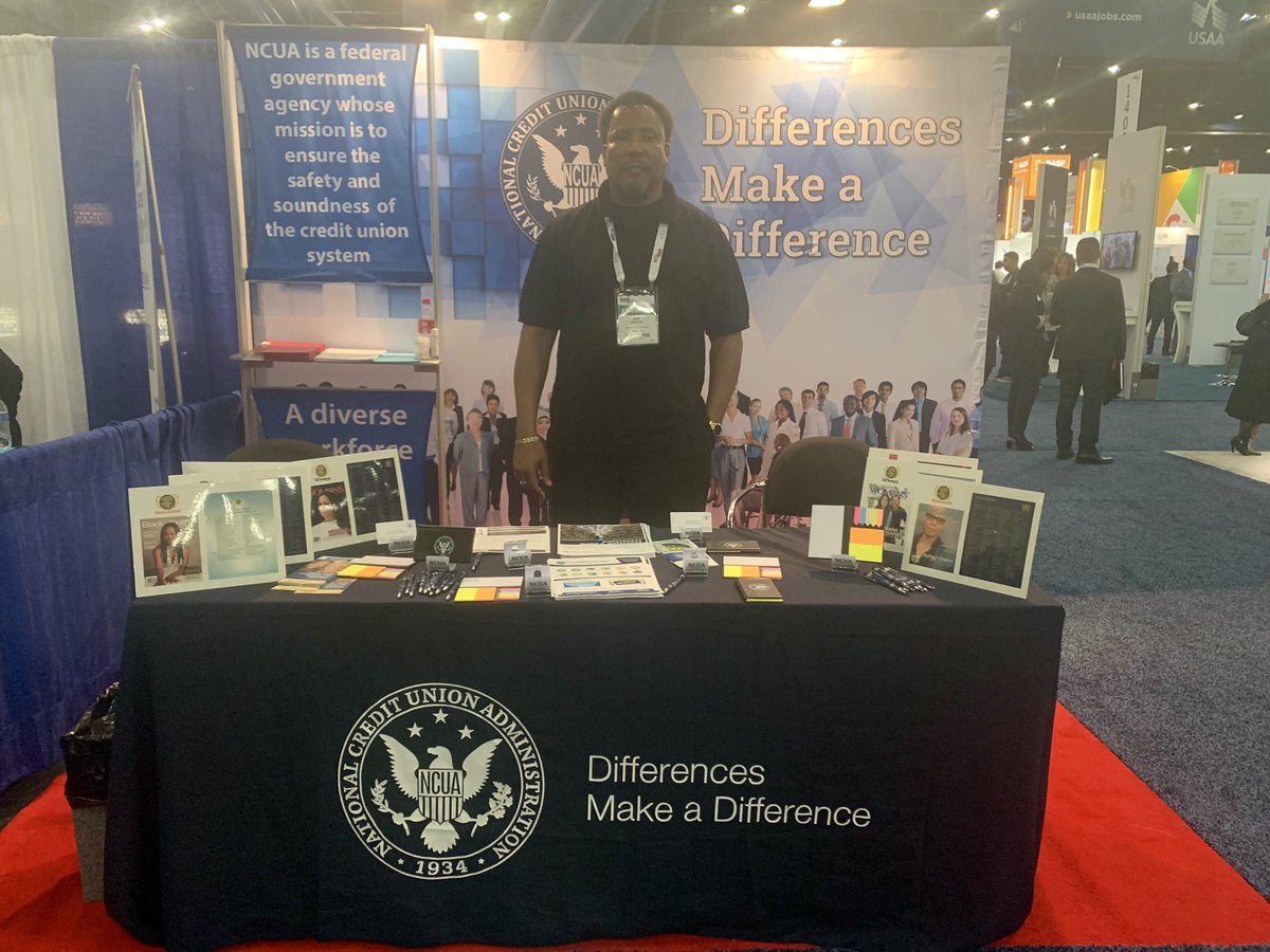 BlackEOEJournal's tweet photo. Before the conference is over check out @TheNCUA to find out the great opportunities they have! Booth 340! #transcendpowerofYOU #NBMBAA19 https://t.co/YypotBiyph