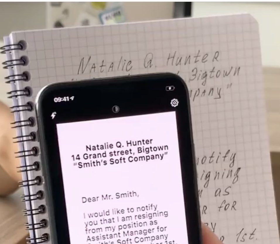 tenderaxis's tweet image. Gotta love the  #pdfscannerapp that lets you scan hand written texts using your IPad or IPhone then convert to pdf as a typed document.