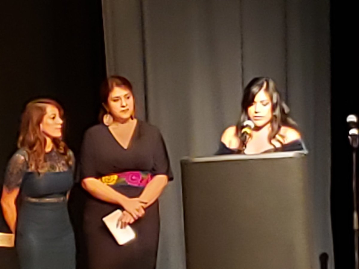 LindaRaeMurray's tweet photo. Proud to see La BROCHA (Judith Rocha, Yadira Montoya, Susan Aguinaga) recieve the Emerging Leaders award from Health & Medicine Policy Research Group. #hmprgawards https://t.co/UOynXwbg2j